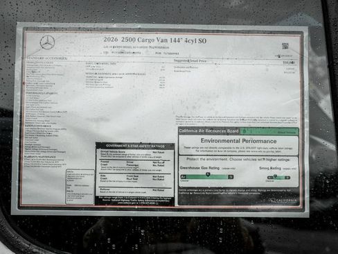 New 2026 Mercedes-Benz Sprinter 2500 image 23