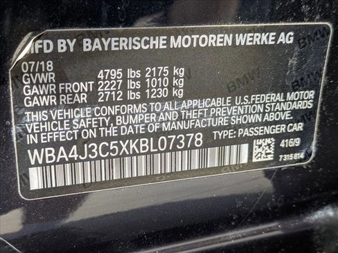 Used 2019 BMW 430i Gran Coupe xDrive w/ M Sport Package AWD/4WD image 16