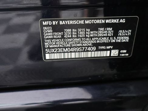 Used 2024 BMW X7 xDrive40i w/ M Sport Package AWD/4WD image 65