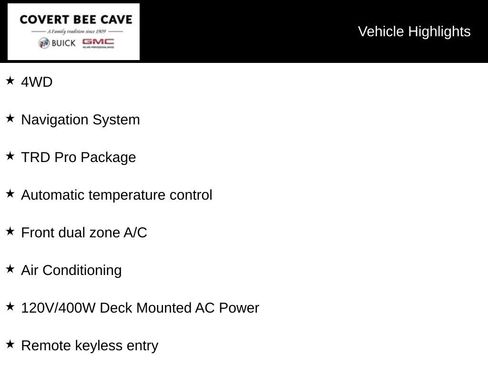 Used 2023 Toyota Tacoma TRD Pro AWD/4WD image 6