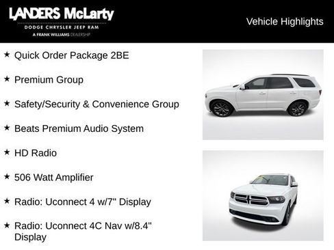 Used 2018 Dodge Durango GT w/ Premium Group image 5