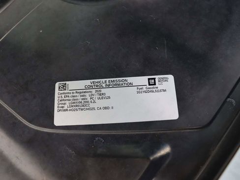 Used 2020 Chevrolet Corvette Stingray Coupe w/ 1LT RWD image 9