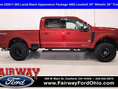 New 2026 Ford F350 Lariat w/ Black Appearance Package