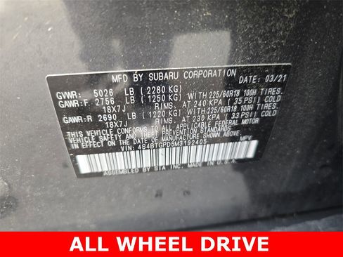 Used 2021 Subaru Outback Touring XT image 35