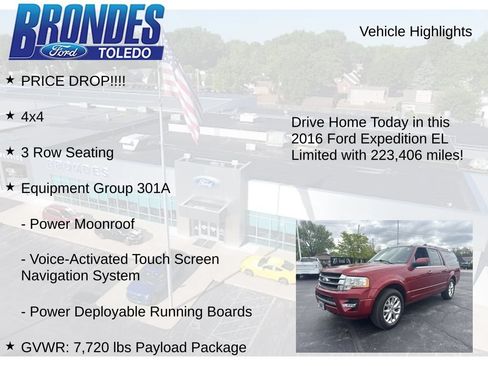 Used 2016 Ford Expedition Max Limited AWD/4WD image 5