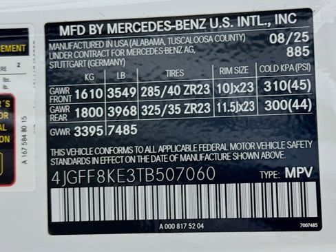 New 2026 Mercedes-Benz GLS 63 AMG 4MATIC image 25