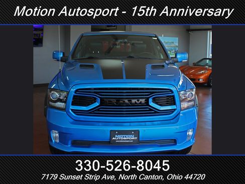 Used 2018 RAM 1500 Sport w/ Hydro Blue Sport Package AWD/4WD image 4