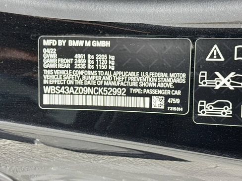 Used 2022 BMW M4 xDrive Competition w/ M Carbon Exterior Package AWD/4WD image 30