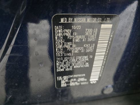 Used 2024 INFINITI QX80 Luxe RWD image 17