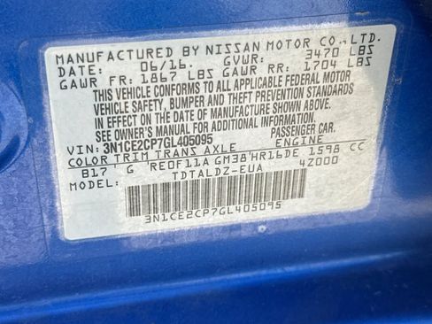 Used 2016 Nissan Versa Note SV FWD image 28