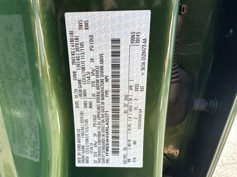 Used 2024 Ford Bronco Everglades image 38