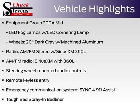 New 2025 Ford F150 STX w/ Equipment Group 200A image 12