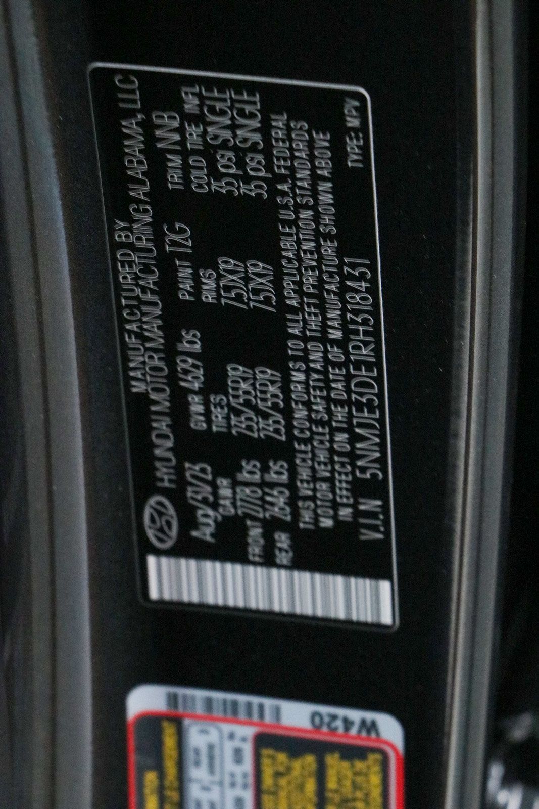 Used 2024 Hyundai Tucson Limited FWD image 34
