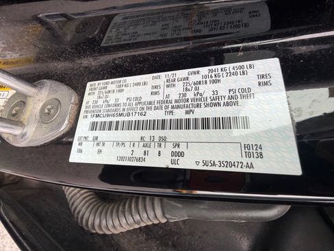 Certified 2021 Ford Escape SEL AWD/4WD image 57
