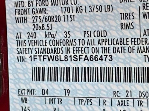 Used 2025 Ford F150 King Ranch w/ FX4 Off-Road Package image 34