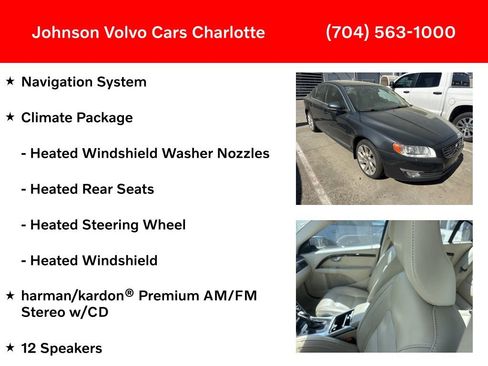 Used 2016 Volvo S80 T5 Platinum w/ Climate Package image 3