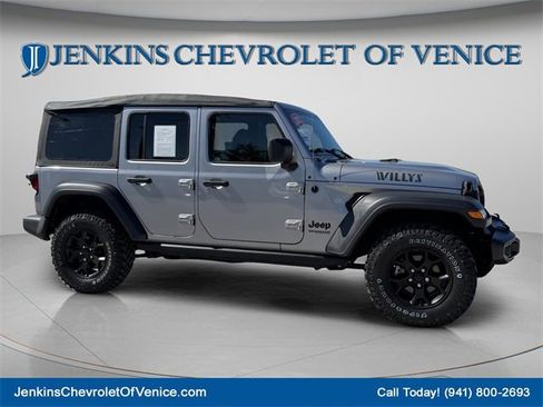 Used 2021 Jeep Wrangler Unlimited Sport image 2