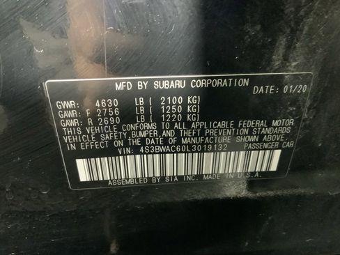 Used 2020 Subaru Legacy Premium image 35