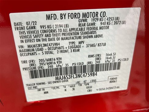 Used 2022 Ford EcoSport S image 27