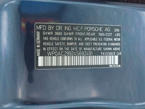 Used 2004 Porsche 911 GT3 image 52