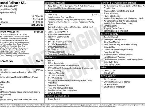 Used 2022 Hyundai Palisade SEL w/ 8P Bench Seat Package image 2