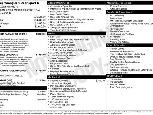 Used 2024 Jeep Wrangler Sport S image 35