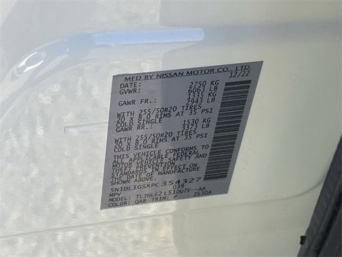 Certified 2023 INFINITI QX60 Sensory w/ Vision Package image 33