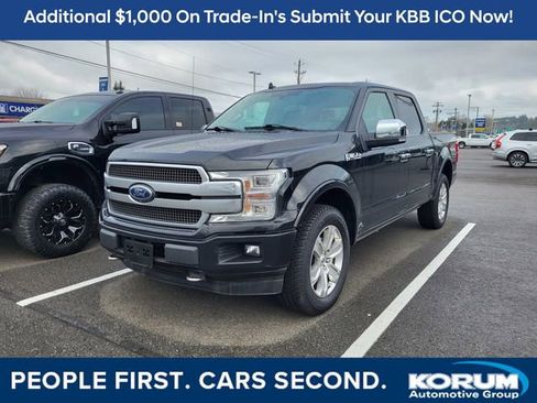 Used 2020 Ford F150 Platinum w/ Technology Package image 1