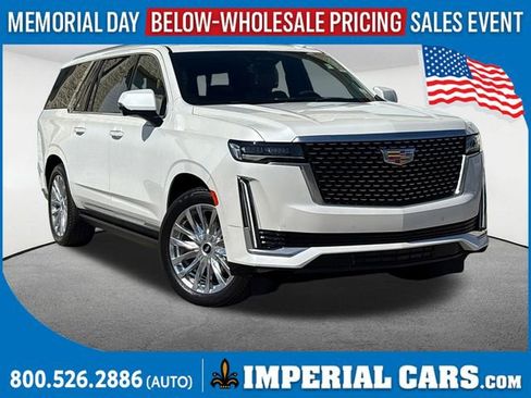 Used 2023 Cadillac Escalade ESV Premium Luxury w/ Performance Package AWD/4WD image 1