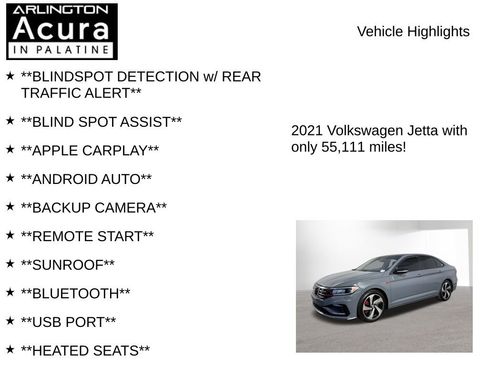 Used 2021 Volkswagen Jetta GLI image 7