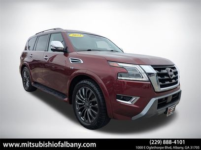 Used 2022 Nissan Armada Platinum w/ Captain's Chairs Package