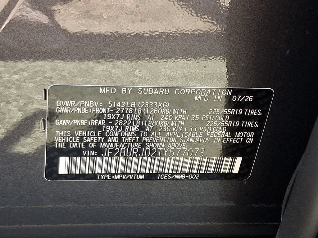 New 2026 Subaru Outback Touring XT AWD/4WD image 10