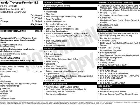 Used 2023 Chevrolet Traverse Premier AWD/4WD image 35