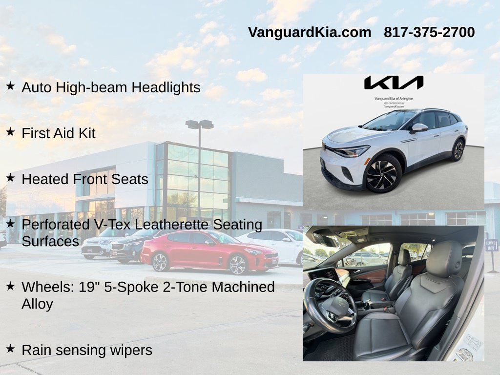 Used 2021 Volkswagen ID.4 Pro S w/ ID.4 Protection Package RWD image 12