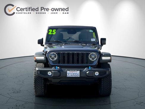 Certified 2025 Jeep Wrangler Unlimited Rubicon 4xe w/ Convenience Group AWD/4WD image 9