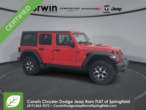 Used 2021 Jeep Wrangler Unlimited Rubicon image 1