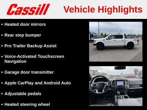 Used 2019 Ford F150 Platinum w/ Trailer Tow Package AWD/4WD image 21