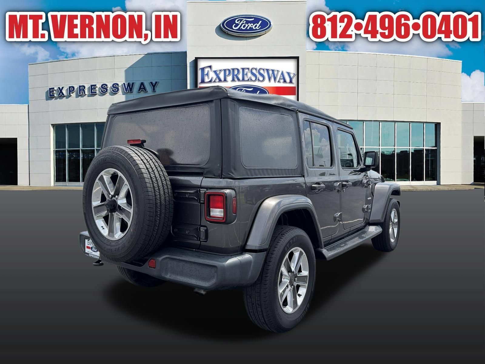 Used 2021 Jeep Wrangler Unlimited Sahara AWD/4WD image 6