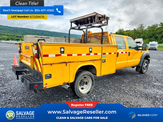 Used 2015 Ford F550 2WD Crew Cab Super Duty w/ Power Equipment Group image 4