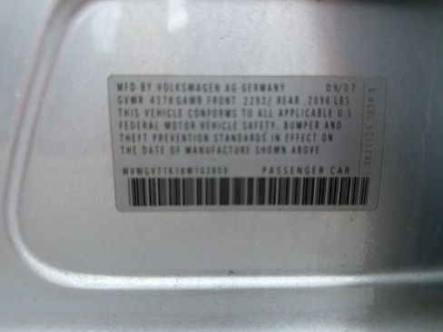 Used 2008 Volkswagen GTI 4-Door FWD image 14