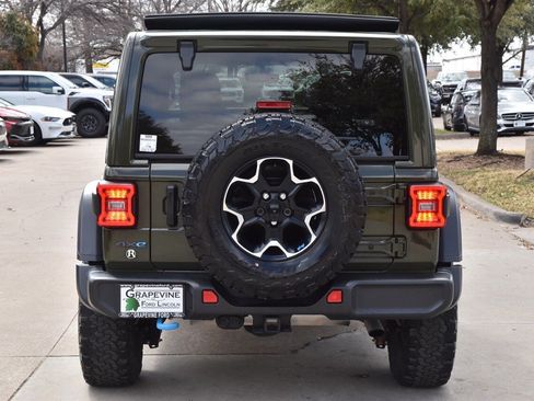 Used 2022 Jeep Wrangler Unlimited Rubicon 4xe w/ Cold Weather Group image 9