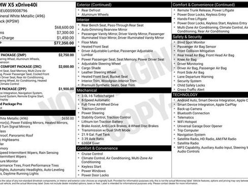 Certified 2025 BMW X5 xDrive40i AWD/4WD image 37