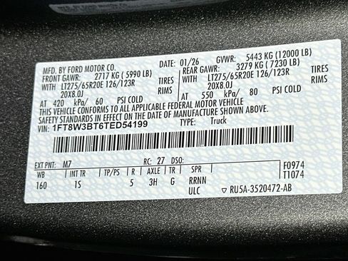 New 2026 Ford F350 XL w/ STX Appearance Package AWD/4WD image 18