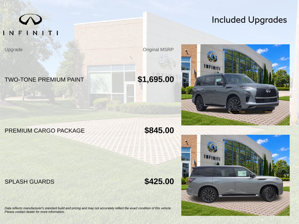 New 2026 INFINITI QX80 Autograph w/ Premium Cargo Package AWD/4WD image 6