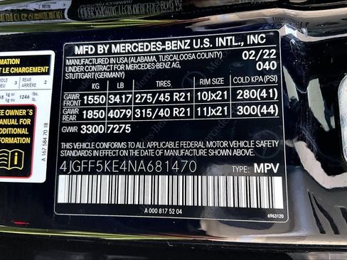 Used 2022 Mercedes-Benz GLS 450 4MATIC image 33