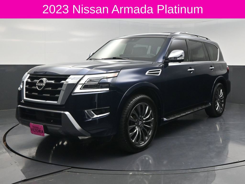 Used 2023 Nissan Armada Platinum w/ Cargo Package RWD image 2