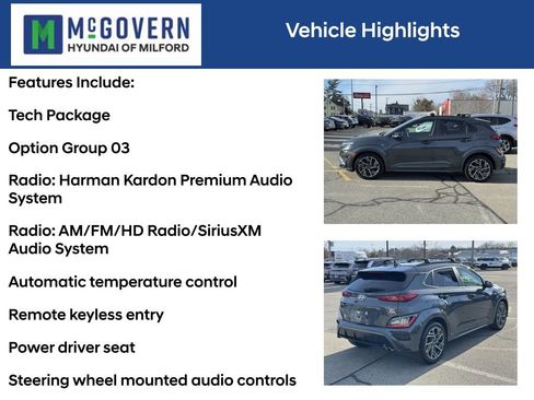 Used 2022 Hyundai Kona N Line w/ Tech Package image 4