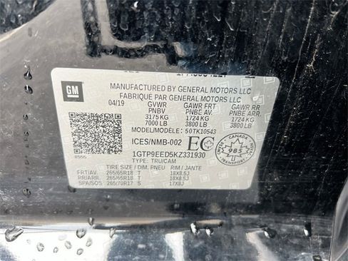 Used 2019 GMC Sierra 1500 AT4 image 35