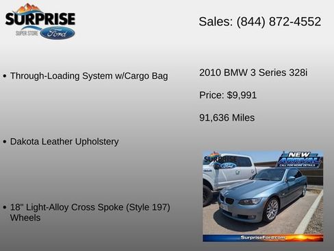 Used 2010 BMW 328i Convertible RWD image 18