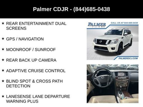 Used 2019 Nissan Armada Platinum w/ Captain's Chairs Package image 6